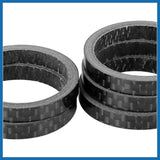 HEADSET SPACERS CARBON FIBER 1-1/8"