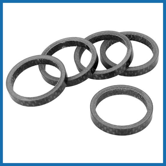 HEADSET SPACERS CARBON FIBER 1-1/8
