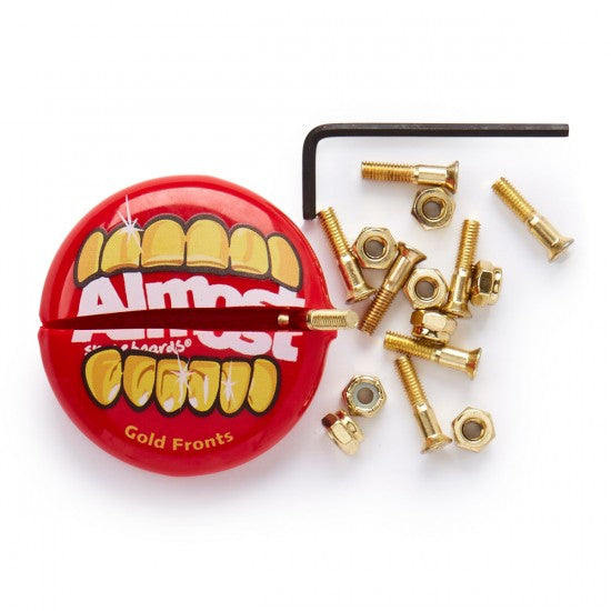 ALMOST HARDWARE ALLEN BOLTS AND NUTS GOLD 1