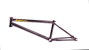 EIGHTIES WARLOCK V2 FRAME GLOSSY BLACK W/RED GLITTER (CONTACT TO ORDER)