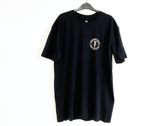 TEMPERED GOODS ABYSS LOGO TEE (BLACK)