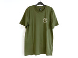 TEMPERED GOODS ABYSS LOGO TEE (OLIVE)