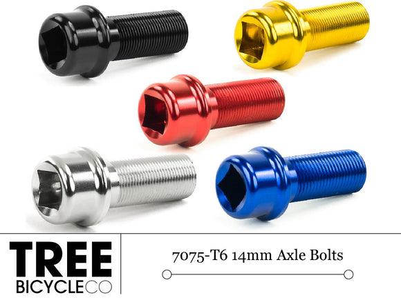 TREE BICYCLE CO 14MM 7075 AXLE BOLT